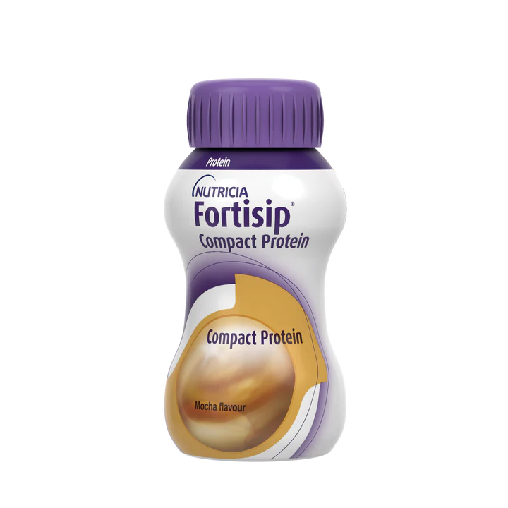 Nutricia Nutricia Fortisip Compact Protein 125ml Mocha Pack of 4