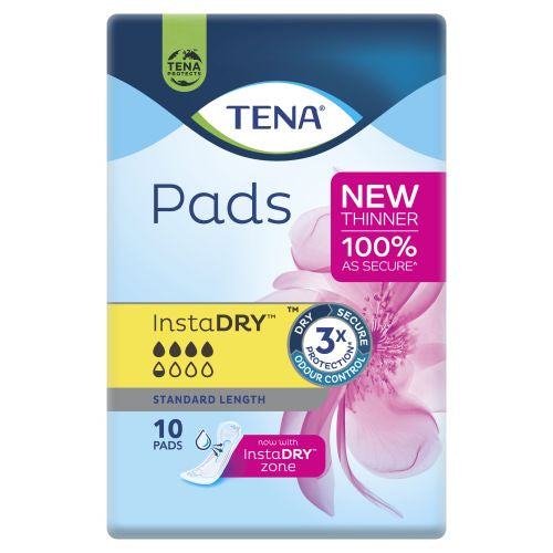 Tena Pad Standard Length InstaDry