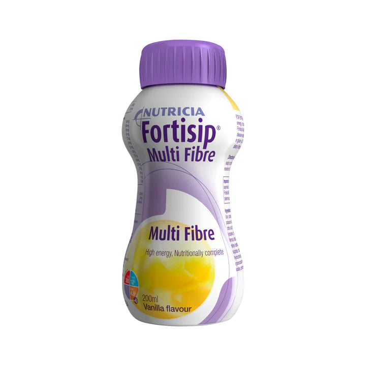 Nutricia Nutricia Fortisip Multi Fibre 200mL Vanilla Carton of 24