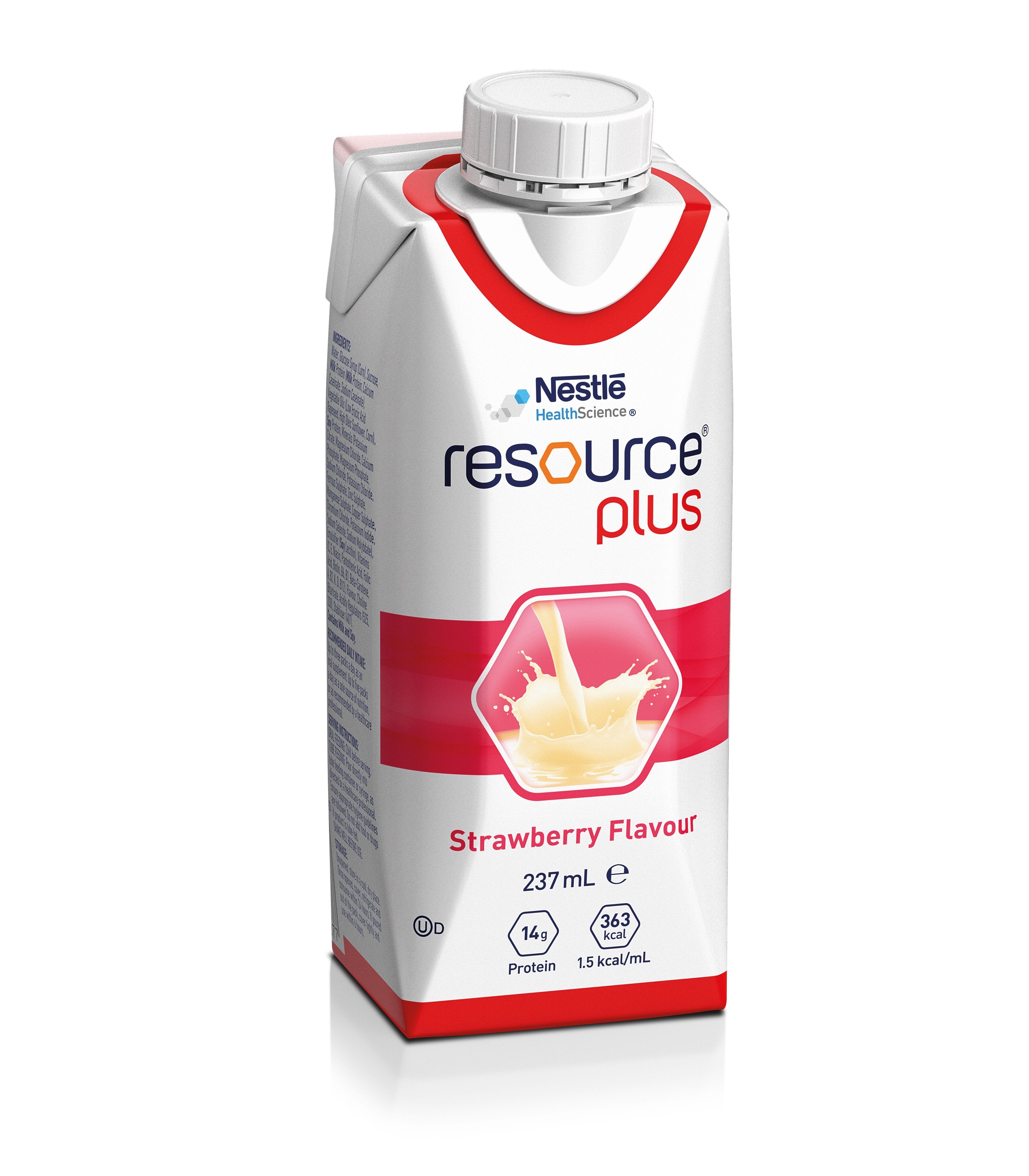 Nestle Nestle Resource Plus 237ml Strawberry