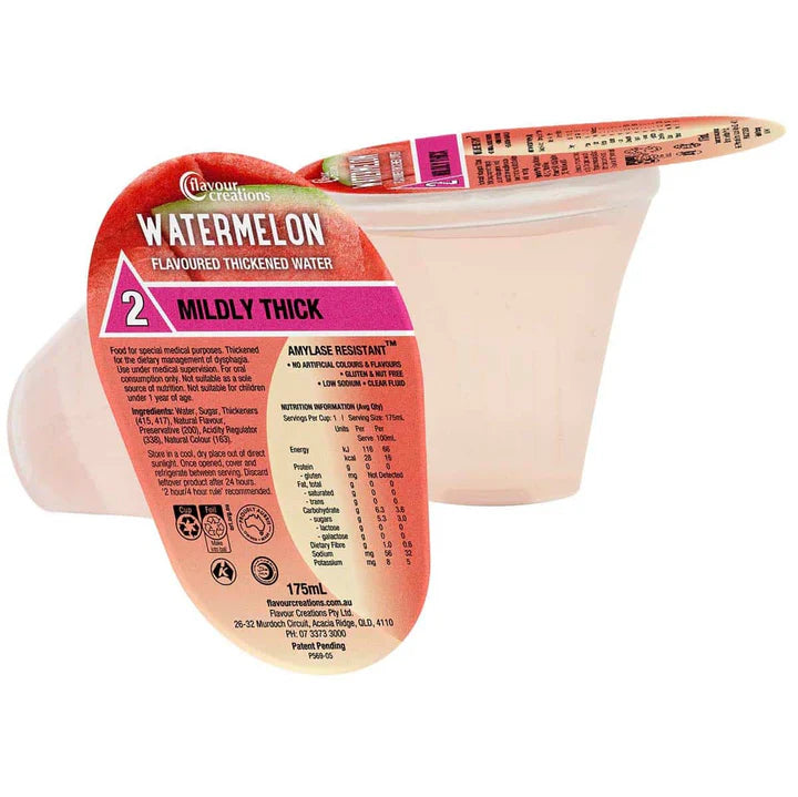 Flavour Creations Flavour Creations Watermelon Water Level 2 (150 - Mildly Thick) Carton of 24