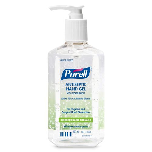 Purell Gojo Purell Antiseptic Hand Gel 350ml Table Top Pump Bottle