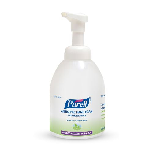 Purell Gojo Purell Antiseptic Hand Foam 535ml Table Top Pump Bottle