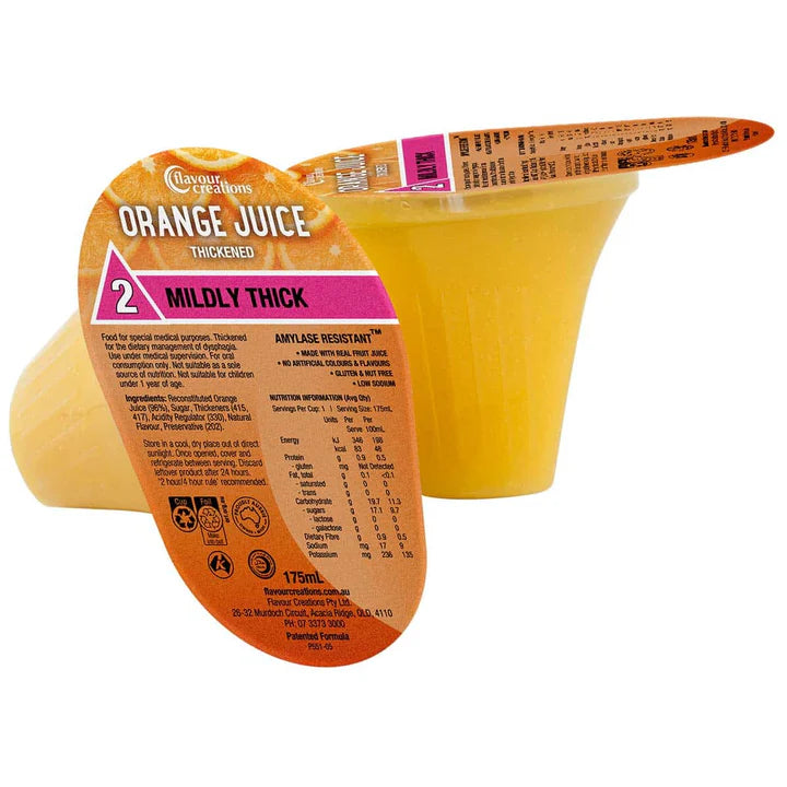 Flavour Creations Flavour Creations Orange Juice Level 2 (150 - Mildly Thick) Carton of 12