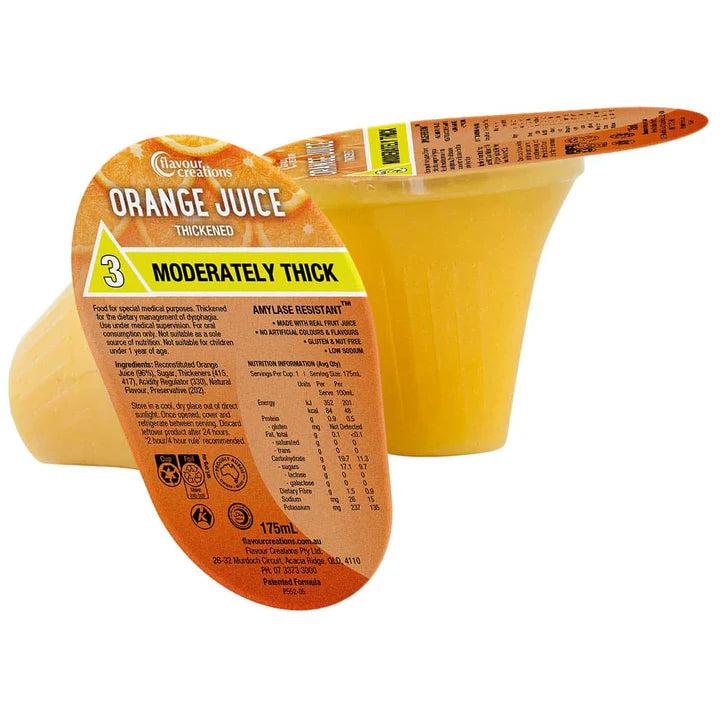 Flavour Creations Flavour Creations Orange Juice Level 3 (400 - Moderately Thick) Carton of 12