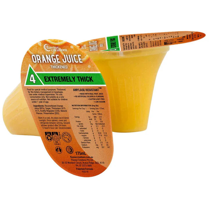 Flavour Creations Flavour Creations Orange Juice Level 4 (900 - Extremely Thick) Carton of 12