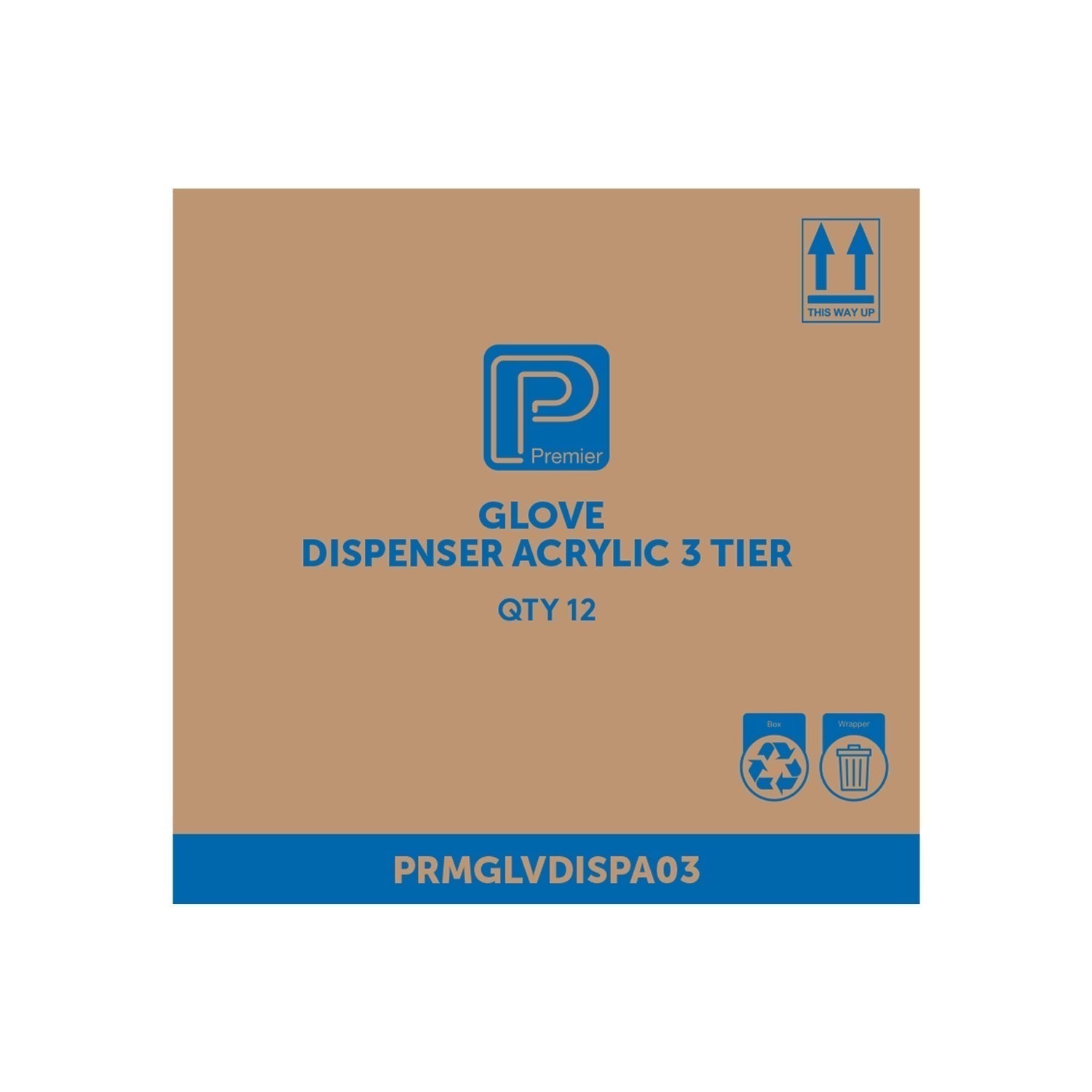 Premier Premier Glove Dispenser 3 Tier - Each   