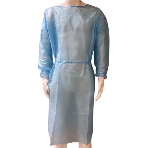 Premier Premier Isolation Gown Impervious Knit Cuff Blue Level 2 - CT/50   