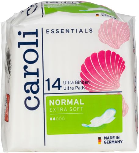 Abena Abena Caroli Sani Ultra Pads Normal With Wings - CT/168   