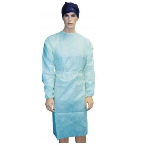 Sentry Owear Isolation Gown Splash Resistant Blue