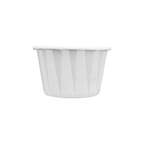 Sustain Sustain Paper Portion Cup Pleated White 35mL Pack of 250