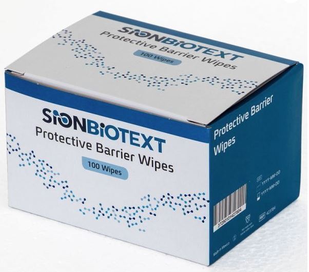 Sion Biotext Skin Barrier Wipes