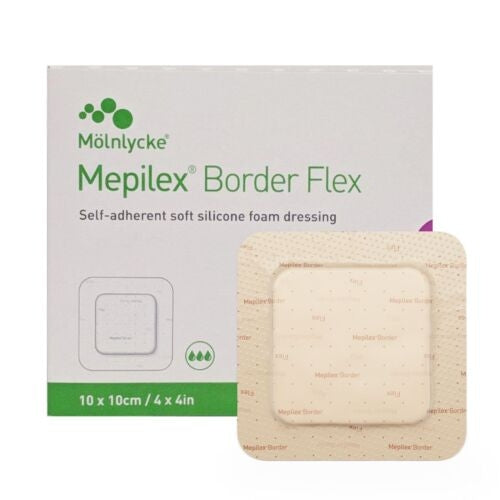 Molnlycke Molnlycke Mepilex Border Flex 10cm x 10cm Each