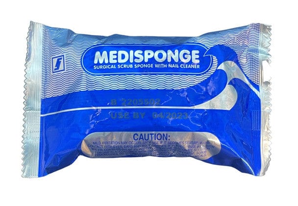 Sarstedt Medisponge Surgical Scrub Sponge With Nail Cleaner With Chlorhexidine