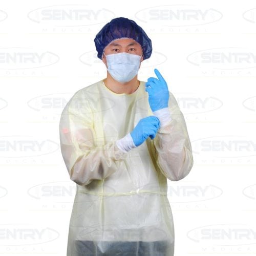 Owear Sentry Isolation Gown Imperv Soft Cuff Carton of 50