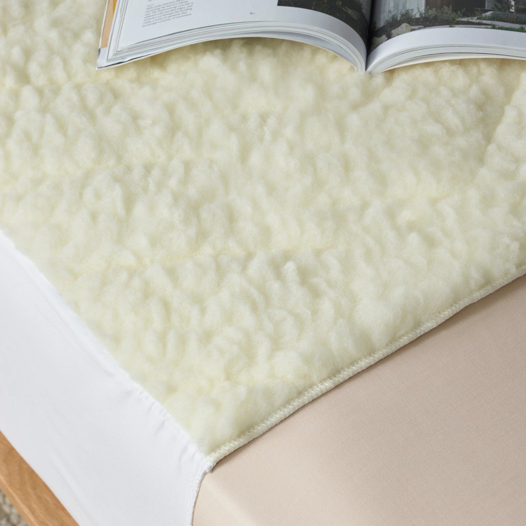 Staydry Staydry Absorbent & Waterproof Wool Topper Bed Pad