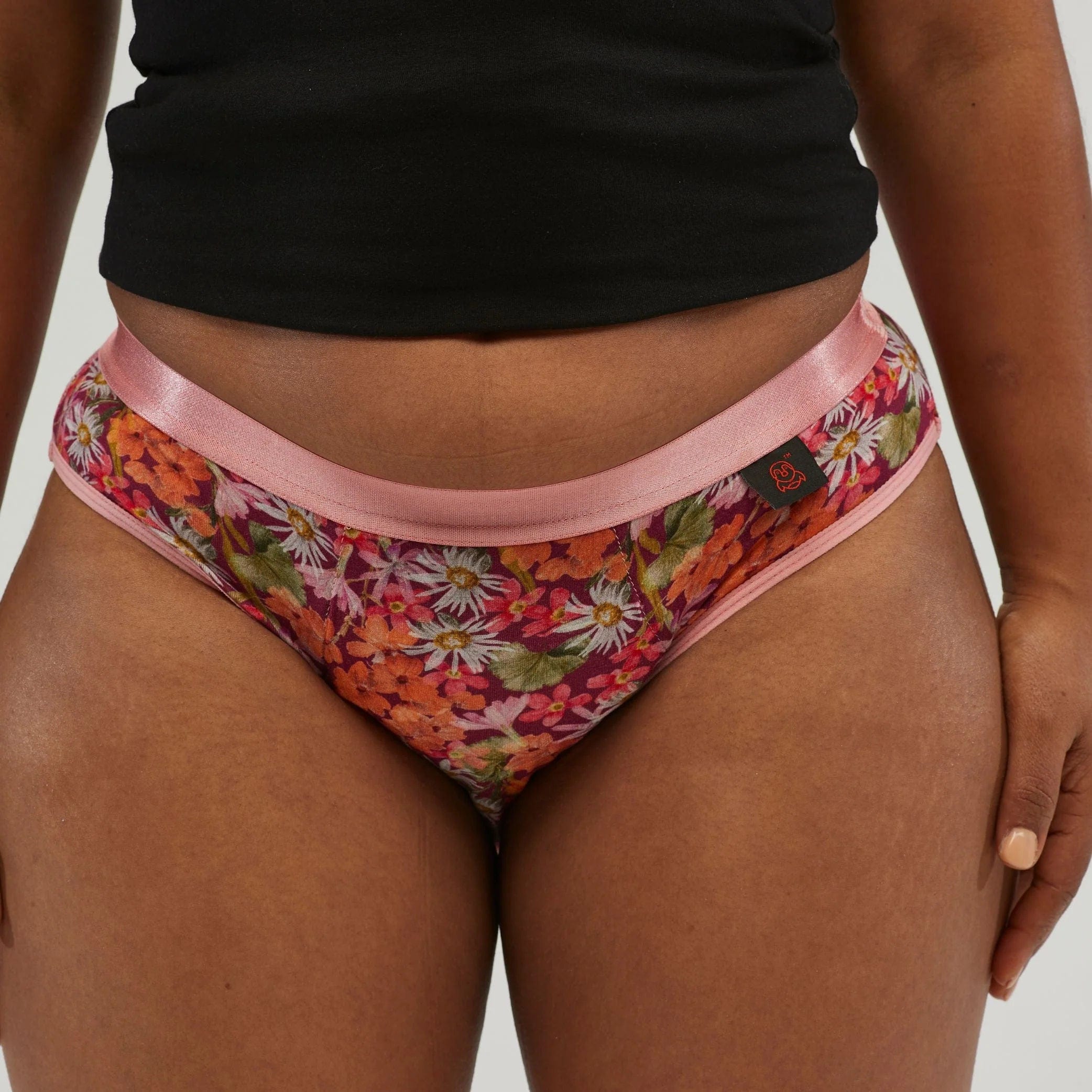 Staydry Staydry Ladies Bikini Brief Floral 250ml 08/XS