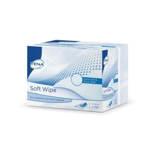 Tena Tena Soft Wipes 19x30cm Pack of 135