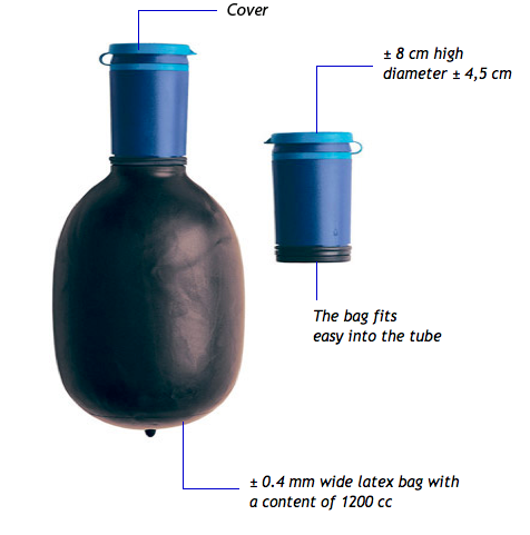 UriBag Uribag Male Discreet Foldaway Urinal