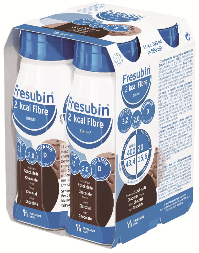 Fresubin Fresubin 2 kcal Fibre Drink Chocolate Pack of 4